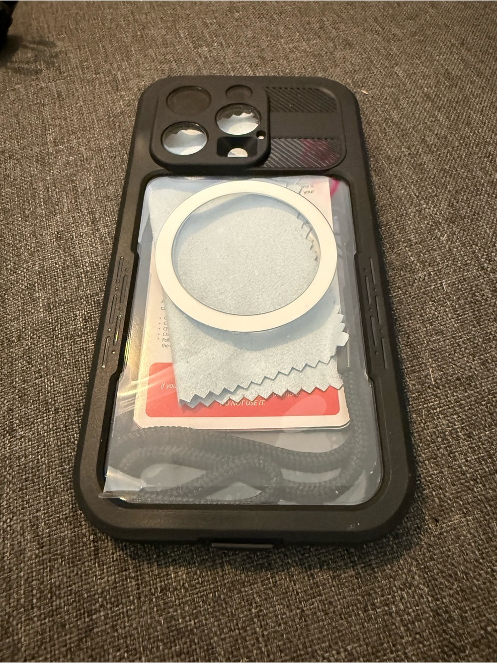 Lanhiem iPhone 16 Pro Case, Water, Shock & Dustproof Cases | Screen Protector - Picture 2 of 3
